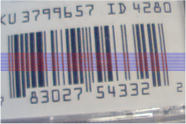 barcode scanner test. I plan to test more web cams